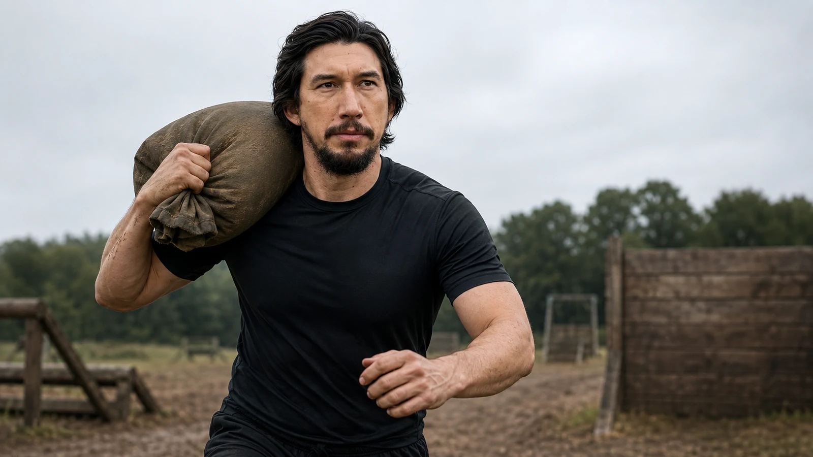 Adam Driver Trains Like a Marine, Not Like a Movie Star