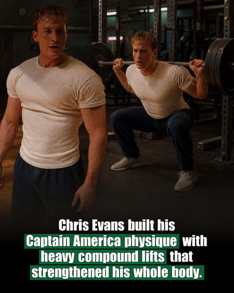 Chris Evans Captain America workout and conditioning