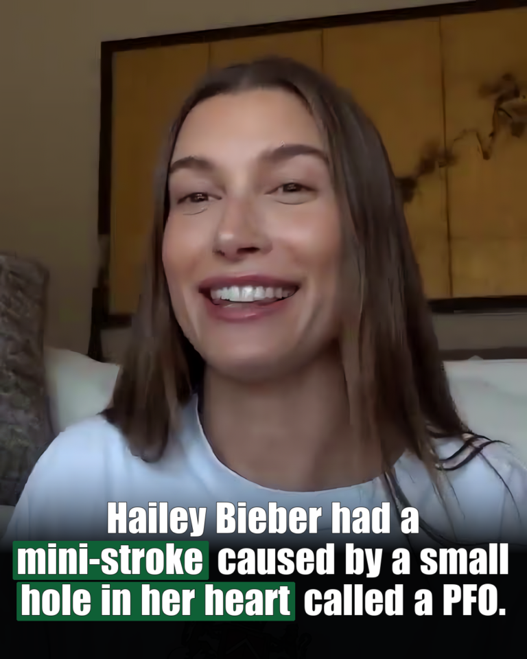 Hailey Bieber mini stroke and PFO heart health awareness