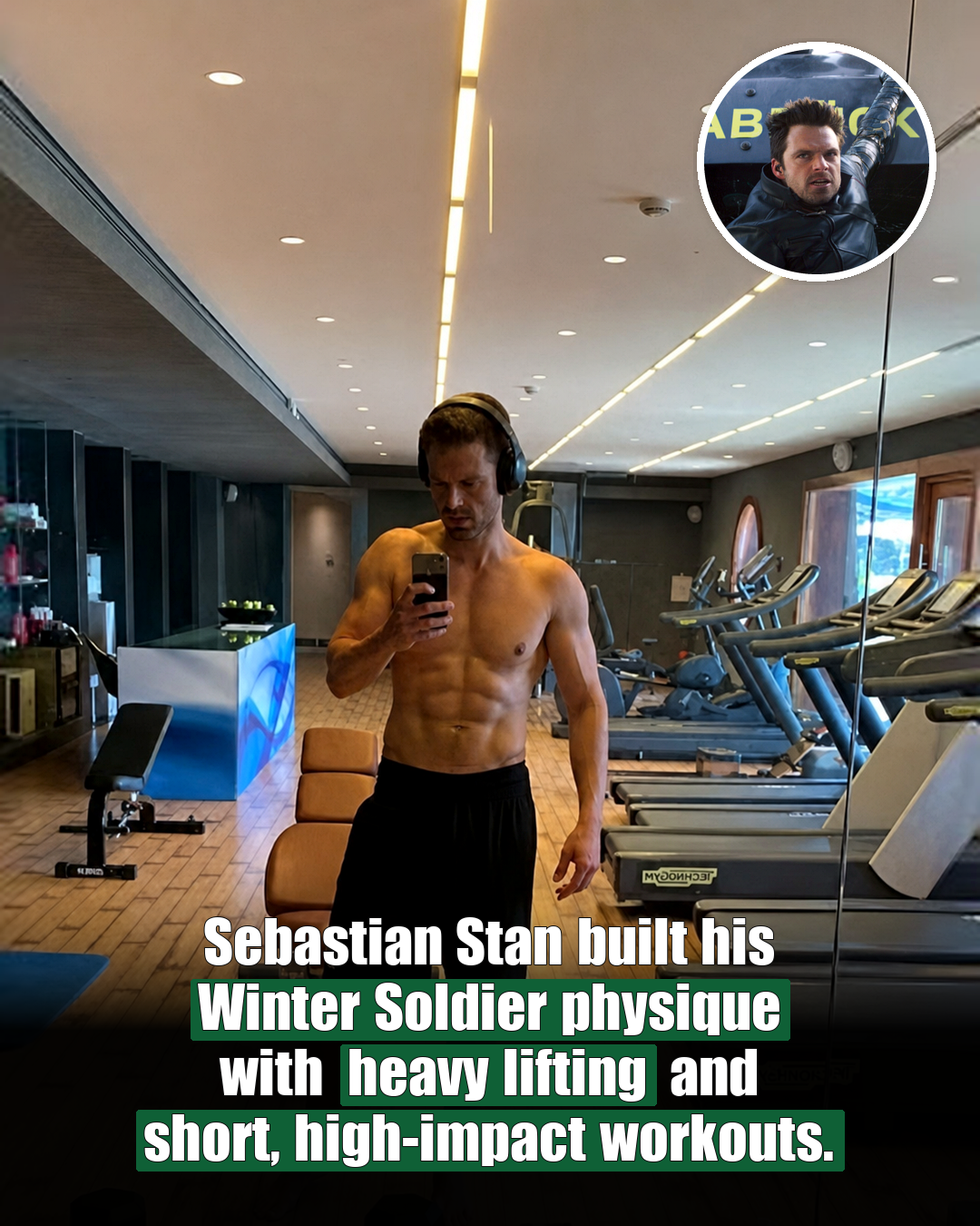How Sebastian Stan Built the Winter Soldier’s Tactical Physique