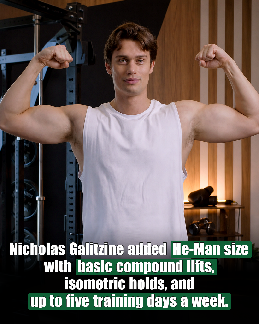 Nicholas Galitzine Built He-Man’s Body With Four Basic Lifts