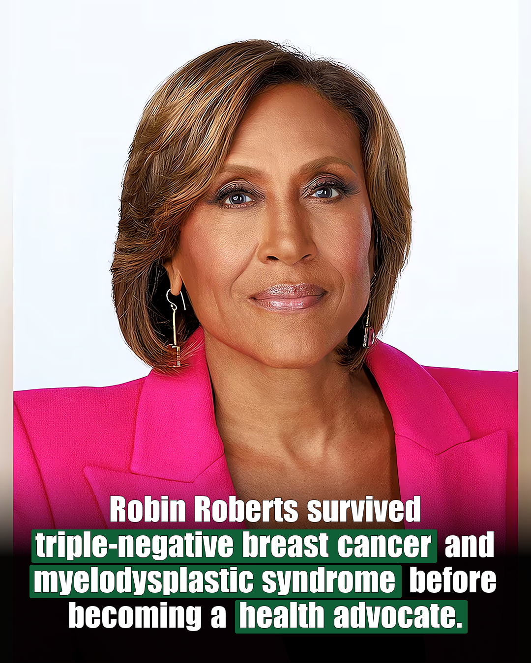 Robin Roberts's cancer survivorship and health advocacy story