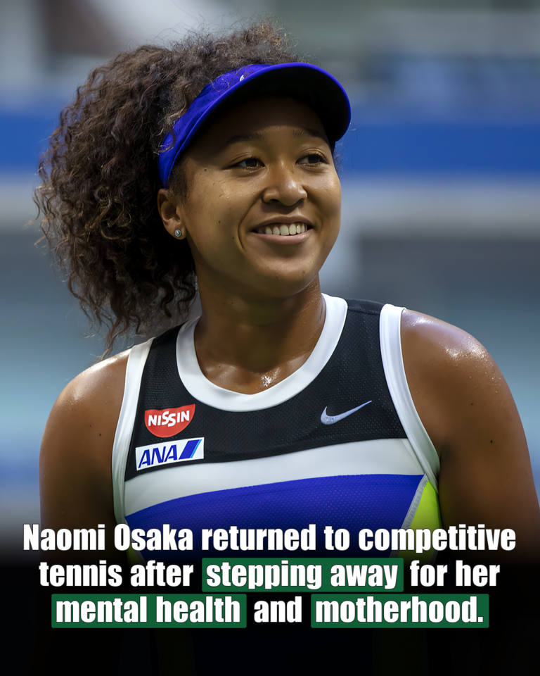 Naomi Osaka's return to tennis after motherhood