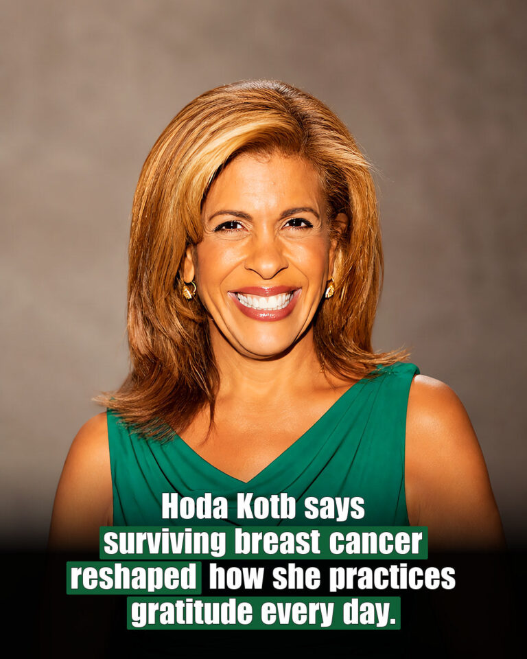 Hoda Kotb breast cancer survivorship and gratitude