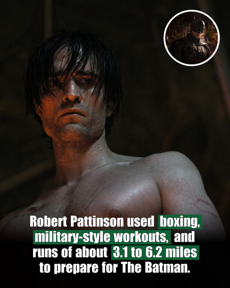 Robert Pattinson Batman workout and conditioning