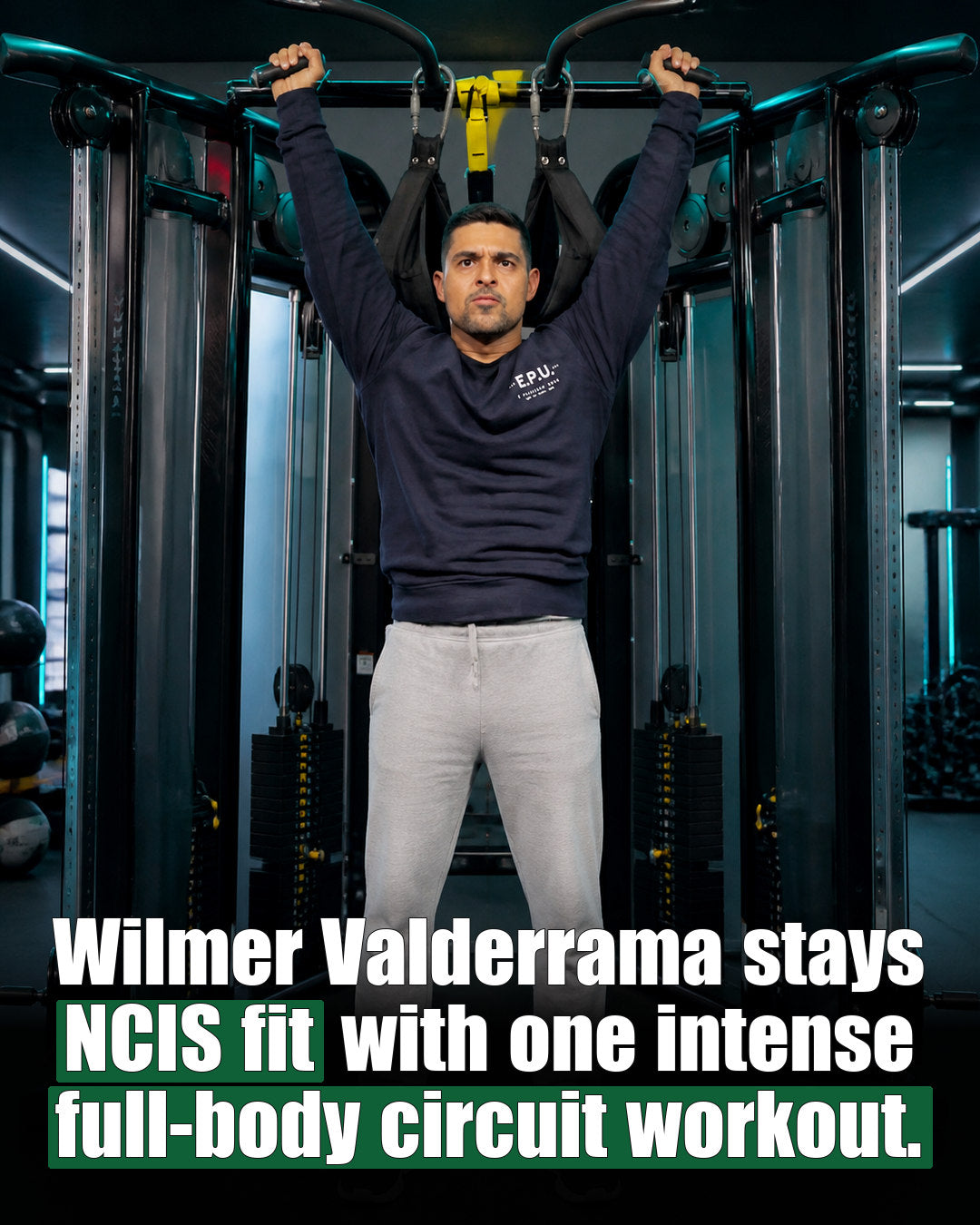 Wilmer Valderrama full-body circuit workout