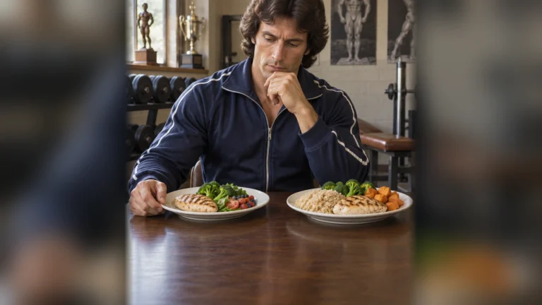 Frank Zane, featured image for Frank Zane's Contest Diet: Carb Cycles, Photos, and Slow Adjustments.