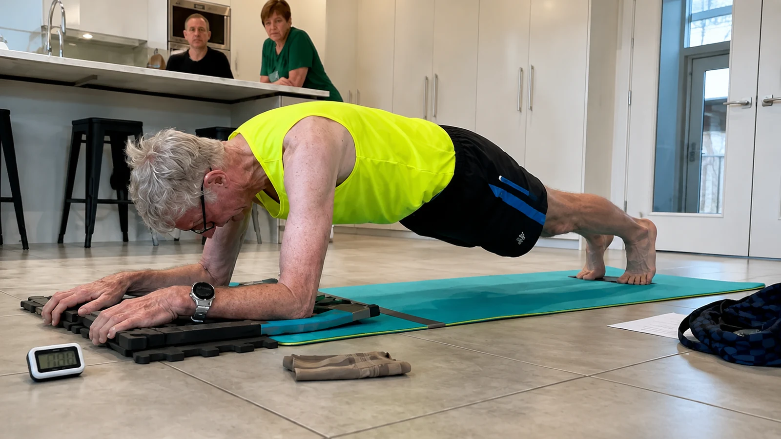 Ten Times the Minimum: Maynard Williams’s Record Plank at 78