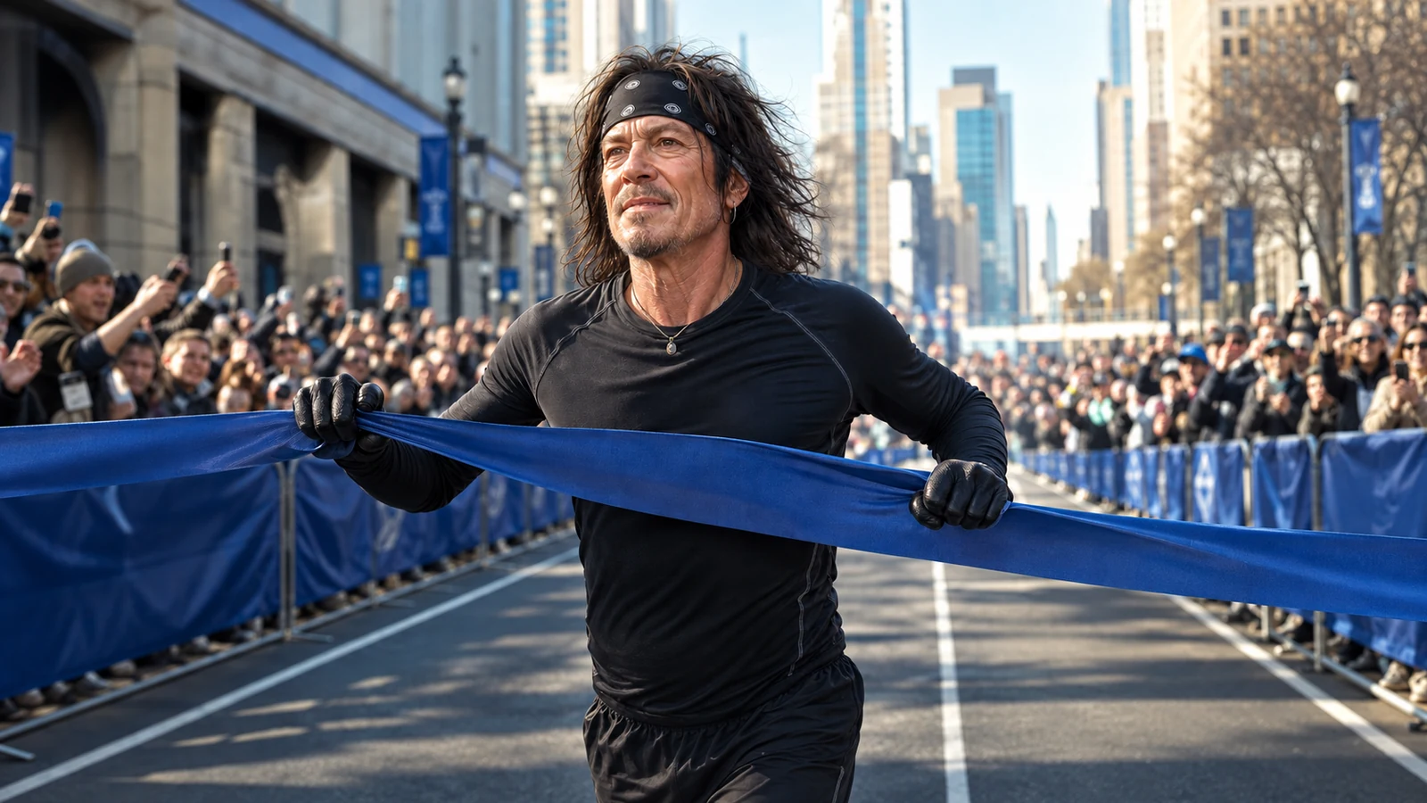 Mickey Thomas Finished the NYC Half After Cancer