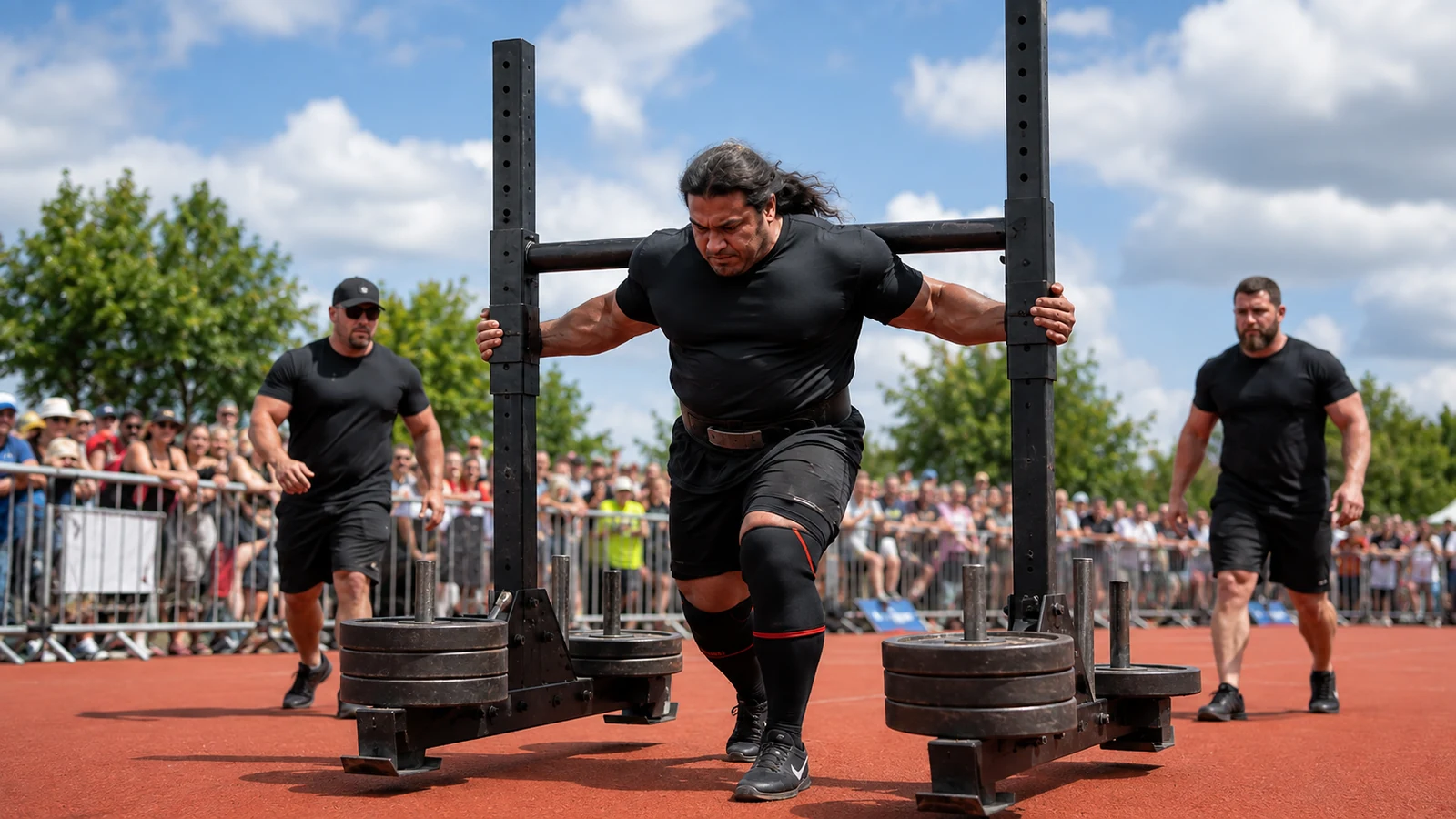1,224 Pounds Across Ten Meters: Patrik Baboumian’s Yoke Carry World Record
