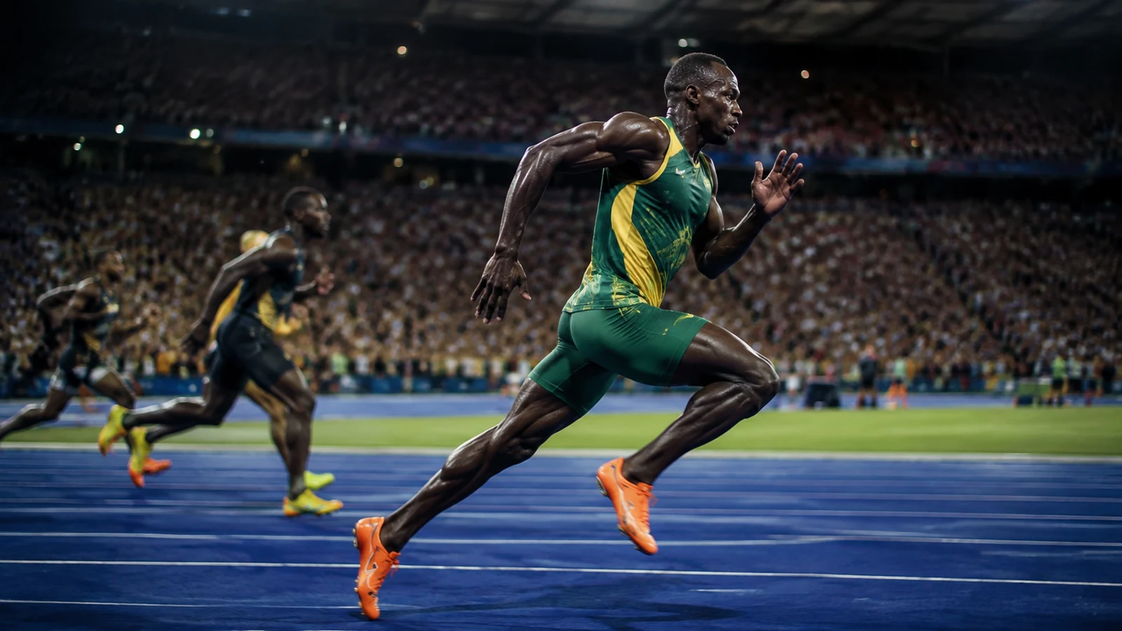Too Tall to Sprint: The Physics Behind Bolt’s 9.58-Second World Record