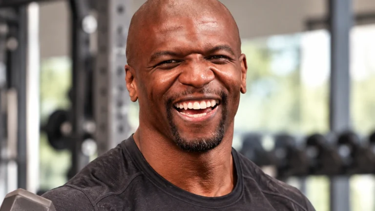 Terry Crews featured in a WorkoutHealthy article about fitness and well-being.