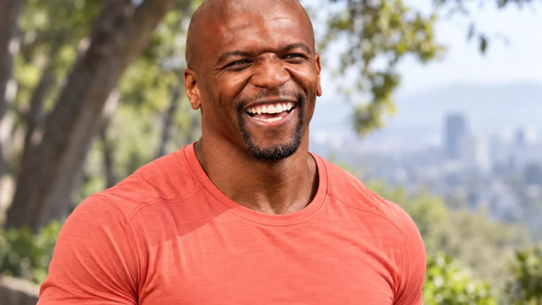 Terry Crews featured in a WorkoutHealthy article about fitness and well-being.