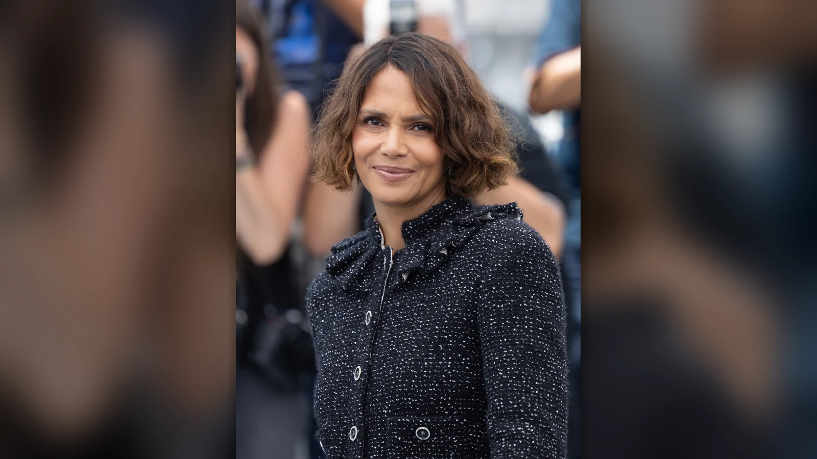 Halle Berry featured in a WorkoutHealthy article about fitness and well-being.