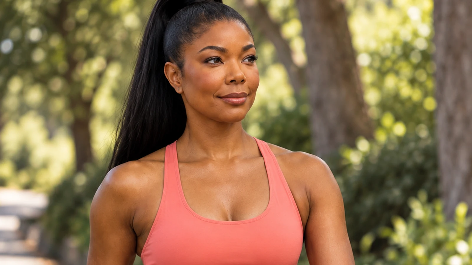 Gabrielle Union featured in a WorkoutHealthy article about fitness and well-being.