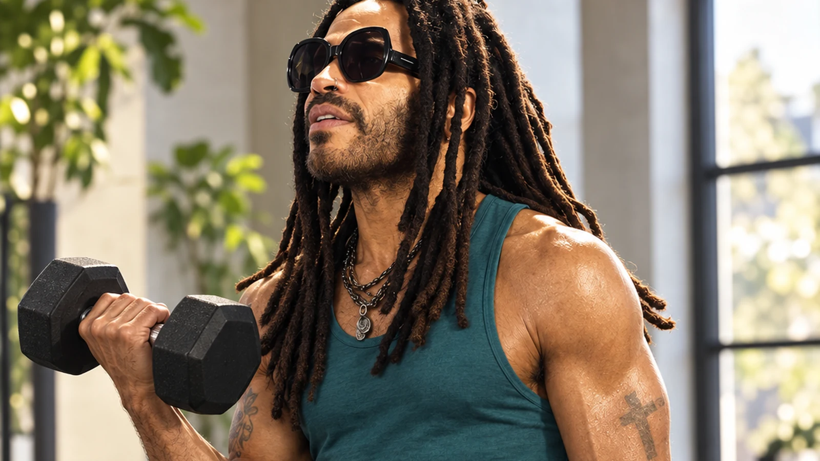 Lenny Kravitz on the Work Behind Fitness