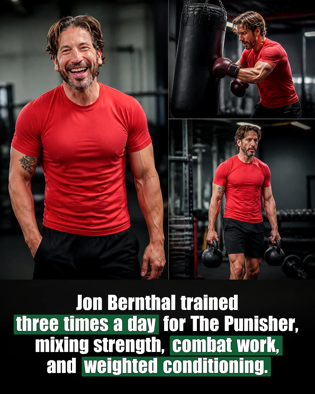 Jon Bernthal's Punisher combat conditioning