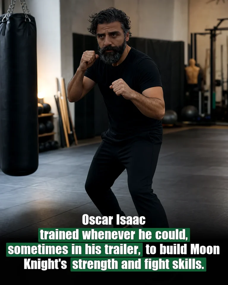 Oscar Isaac's Moon Knight boxing and strength training