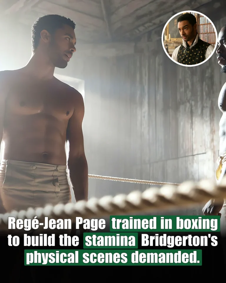 Regé-Jean Page's Bridgerton boxing training